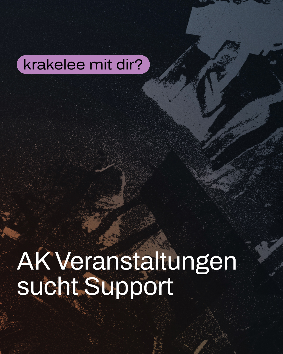 Veranstaltungen sucht Support